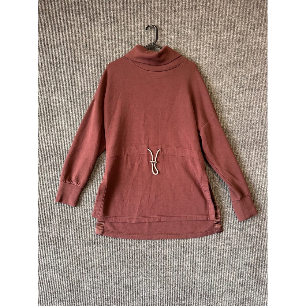 Varley Sweatshirt Luxury Streetwear Athleisure Capsule Lounge Luxe Earthy Med